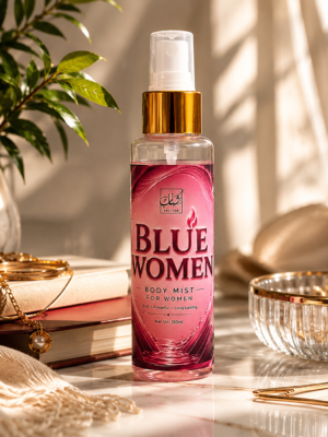blue women mist